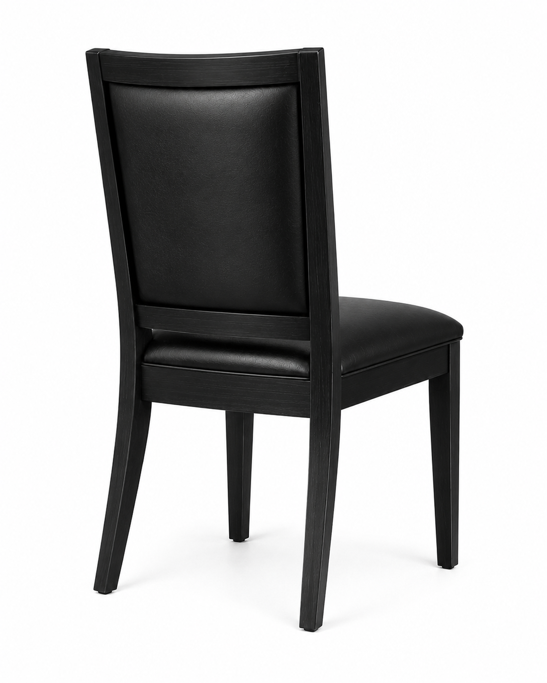 La Chaise de Repas Exécutive "Pure Onyx" en Chêne Noir et Cuir