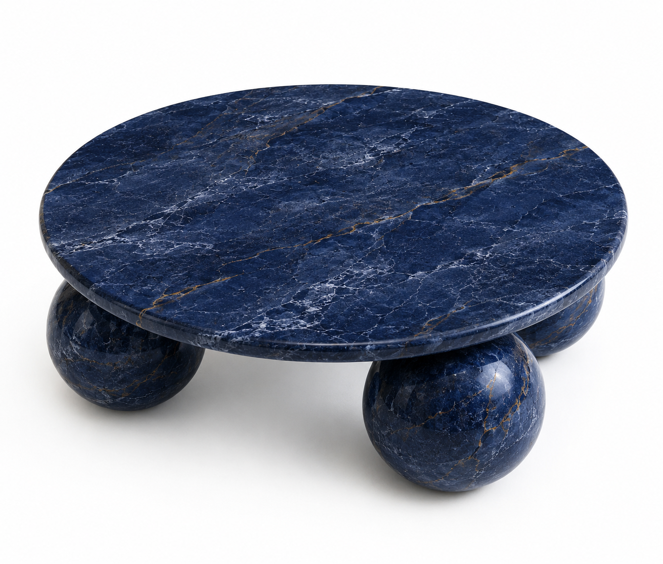 Lythos bleu table basse