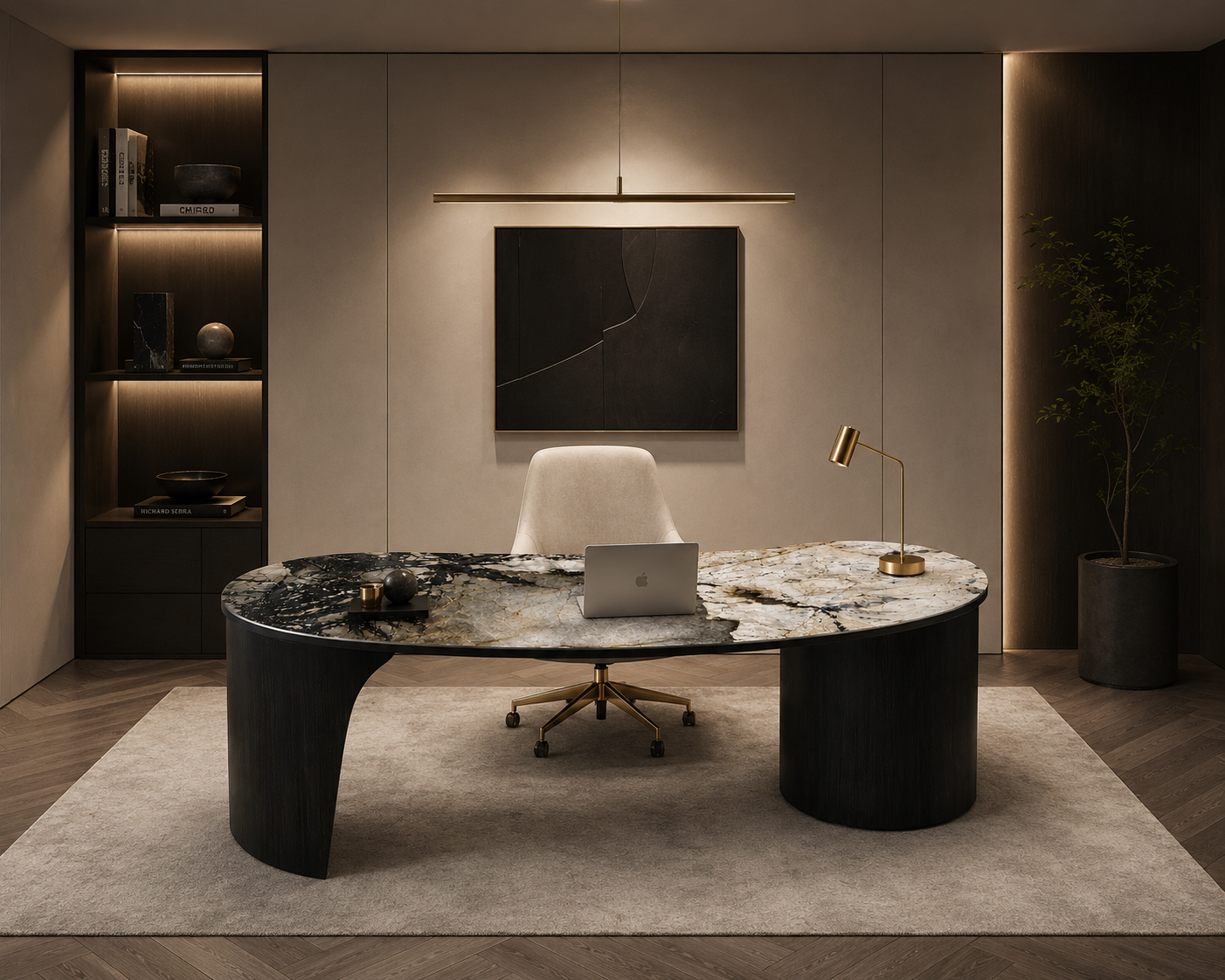 Patagonia Aura — Bureau Présidentiel en Quartzite