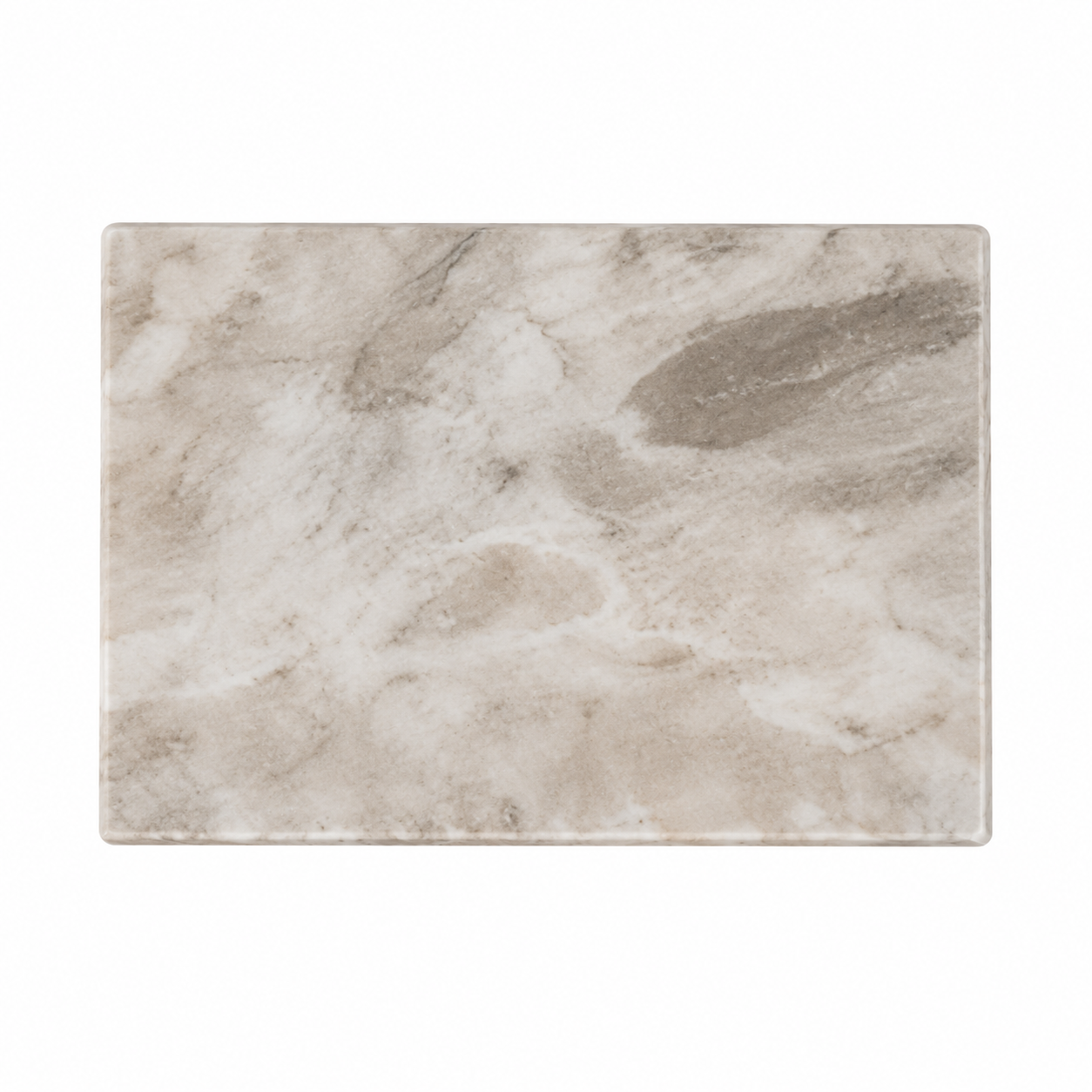 La Table d'Appoint Glissante "Horizon" en Marbre Daino Reale