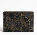 The "Mosaic" Rectangular Monolith Console in Marinace Black Granite