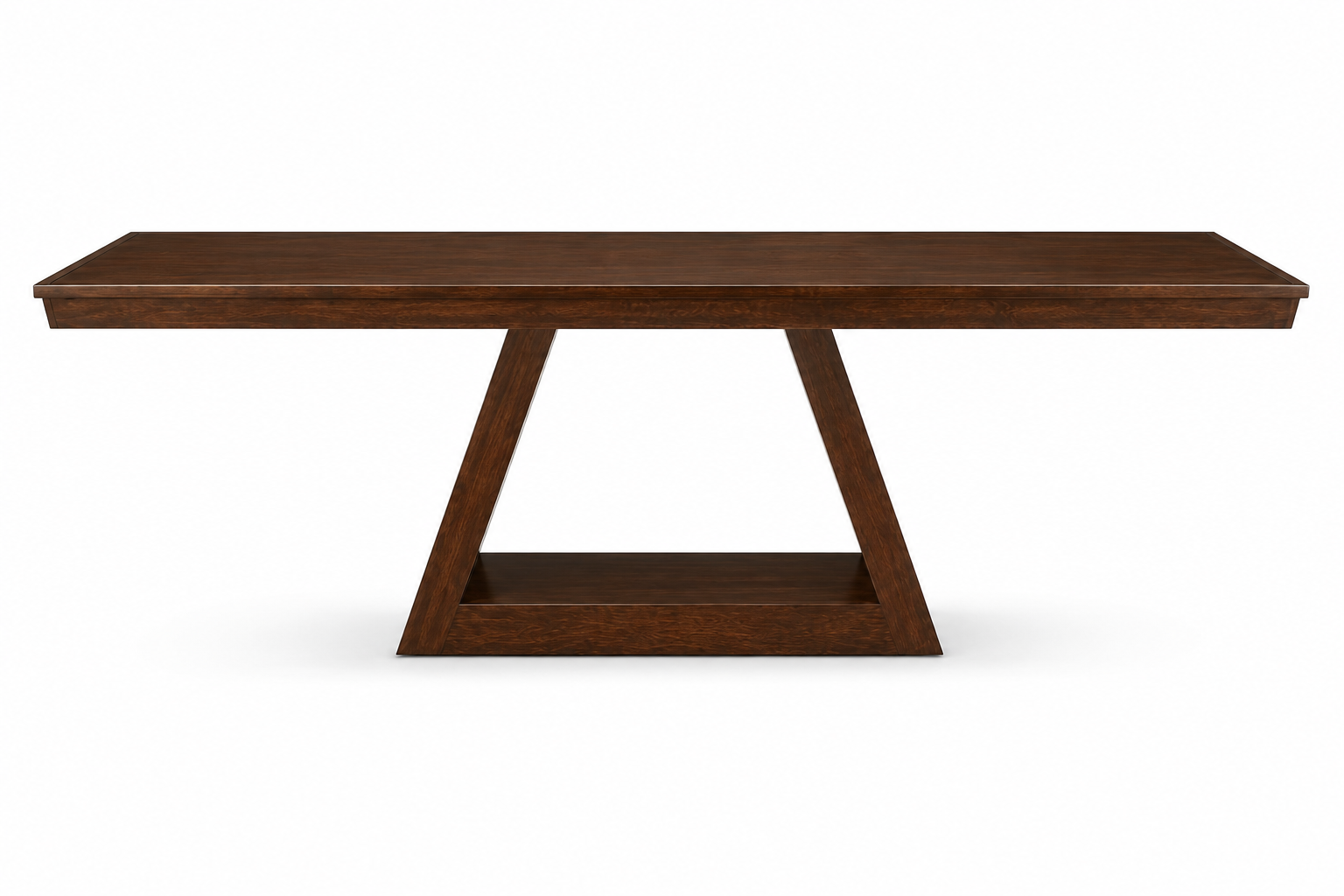 La Table à manger "Prisme" en Noyer Impérial