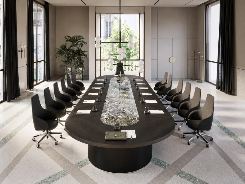 "Vortex" conference table